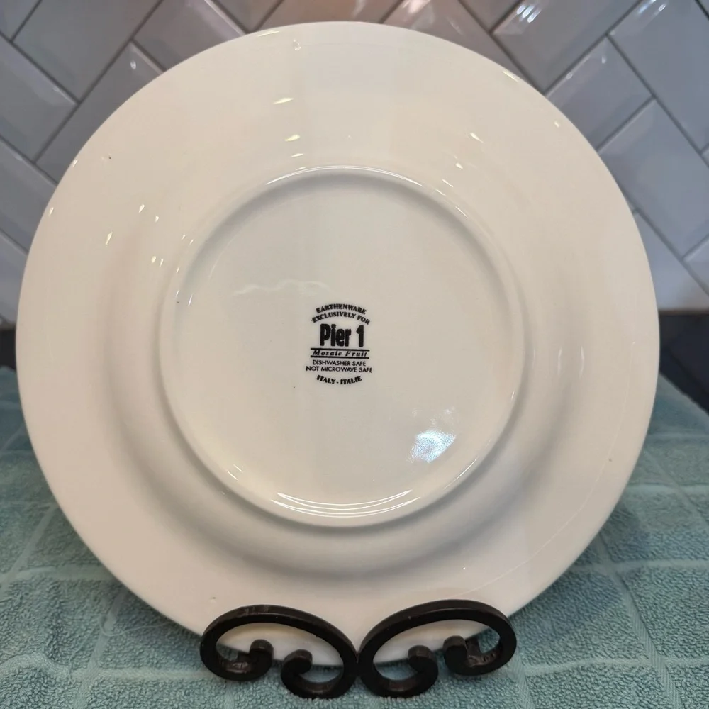 Pier 1 Imports Mosaic Fruit 10 1/2